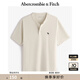 ABERCROMBIE & FITCH【重磅亨利衫】男裝25夏新款經(jīng)典小麋鹿寬松短袖T恤KI124-5188 奶油色 S (175/92A)
