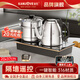 金灶（KAMJOVE） 全自動(dòng)底部上水電熱水壺泡茶壺燒水茶具自動(dòng)電茶壺可嵌入茶盤(pán)燒水壺316不銹鋼壺 0.9L 品牌旗艦E9（20*37cm）