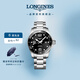 浪琴（LONGINES）瑞士手表 康卡斯?jié)撍盗?機(jī)械鋼帶男表L37824566