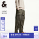 杰克·瓊斯（JACK&JONES）男裝秋季時尚潮流簡約長褲子多口袋寬松工裝風休閑褲男224414047 葡萄葉色E05 常規(guī) M （175)