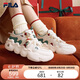 FILA 斐樂官方帕尼尼圣誕鞋女鞋2025面包籃球鞋休閑運動鞋