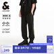 杰克·瓊斯（JACK&JONES）秋新款簡(jiǎn)約寬松舒適休閑束腳褲松緊腰頭牛仔褲長(zhǎng)褲男裝224332007 A16 深灰牛仔 30 170 W30