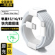 閃俏蘋(píng)果15/16充電線(xiàn)器雙頭Type-C數據線(xiàn)手機PD快充ipad平板加長(cháng)車(chē)載閃充線(xiàn)適用iPhone15/16/17promax 1米|蘋(píng)果15-17快充線(xiàn)【雙頭Type-C】