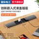 國際電工嵌入式插座桌面插座嵌入式插排島臺桌面書(shū)桌餐桌隱藏插座滑蓋嵌入式電源排插接線(xiàn)板隱藏式臺面插座 灰色雙開(kāi) 3五孔+USB/C【不帶電源線(xiàn)/底座】