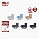 無印良品（MUJI）男式 合腳直角棉質(zhì)涼爽短襪 男士襪子薄款25年夏季 DAD34A5S 淺銀灰色 M （25-27cm/40-44碼）