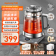 九陽（Joyoung）1.8L沸萃養(yǎng)生壺煮茶器 316L雙鋼加長茶籃 輕音燉煮 0膠水家用電燒水壺18WY2R