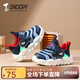 SNOOPY史努比童鞋男童運(yùn)動(dòng)鞋寶寶跑步鞋耐磨減震毛毛蟲鞋2032深藍(lán)淺藍(lán)27