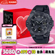 卡西歐（CASIO）手表男G-SHOCK鋼鐵堅(jiān)毅之心電子表禮盒款送男友禮物GST-B400BB-1A