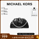 MICHAEL KORS禮物送女友輕奢MK女包NOLA鏈條單肩手拿包腋下包云朵包超大號黑色