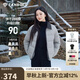 坦博爾輕薄羽絨服女短款翻領(lǐng)寬松舒適襯衫式女士外套夏云灰165