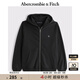 ABERCROMBIE & FITCH男裝女裝情侶裝25春季經(jīng)典小麋鹿運動(dòng)風(fēng)寬松連帽衛衣KI122-5251 黑色 M (180/100A)