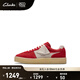 Clarks【雷總同款】其樂(lè)OriginalsTOR80男女同款時(shí)髦拼接復(fù)古袋鼠運(yùn)動(dòng)鞋 紅色-男款 261811267 41