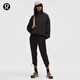 lululemon丨Dance Studio 女士中腰中長(cháng)褲 拒水 LW6CDQS 黑色 L /10