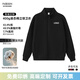 花國衫衛(wèi)衣定制工作服印字logo長袖春秋連帽衫工衣裝外套diy團體服訂做 D款立領(lǐng)衛(wèi)衣—午夜黑 S