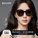BOLON暴龍眼鏡25年楊紫同款新品防曬百搭太陽(yáng)鏡男貓眼墨鏡女BL3198 C10
