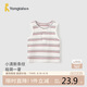 童泰（TONGTAI）嬰兒背心夏季寶寶衣服兒童外出上衣坎肩TS42X503-DS紫色73cm