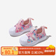 ABC KIDS童鞋2025年春秋新款兒童一腳蹬板鞋男童鞋軟底女童貝殼頭小白鞋子 水粉 28 碼內(nèi)長約17.5cm