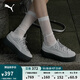 彪馬（PUMA）【七夕限定】復(fù)古天鵝絨厚底鞋松糕鞋女子PLATFORM406752 淺灰色-灰色-銀色-05 36