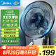 美的（Midea）壁扇 掛壁電風(fēng)扇家用七葉遙控風(fēng)扇食堂餐廳商用電扇搖頭工業(yè)壁掛式工程扇 FWA35WAR