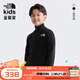 THE NORTH FACE北面童裝Glacier兒童保暖抓絨衣外套戶外春秋|8AZM JK3/宇宙黑 160 cm XL（160/76）