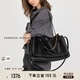 VANESSA HOGAN【曹恩齊同款】VH女包知行公文包植鞣牛皮單肩包大容量手提斜挎包