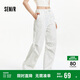 森馬（Semir）休閑褲女抽繩闊腿褲浪漫少女感2025夏季森系碎花長(cháng)褲109325127002