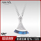 AWNL 【ICE楊長(cháng)青同款】戰斧項鏈男吊墜小眾飾品送男友生日禮物 戰斧鈦鋼鏈款 61.5CM