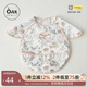 OAK FAMILY寶寶飯兜兒童罩衣小孩吃飯防水防臟防污 愛(ài)麗絲花園 均碼 