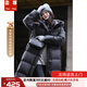 蕓蕁羽絨服女2025新款年白鴨絨長(cháng)款過(guò)膝冬季時(shí)尚百搭連帽加厚保暖外套 【長(cháng)款】深邃黑 S 建議80-110斤