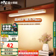 雷士（NVC）充電臺燈學(xué)習宿舍家用床頭燈磁吸式粘貼酷斃燈兒童閱讀臺燈晶格