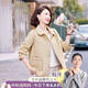 雪夕（XUEXI）媽媽短款毛呢外套高貴2025新款春裝時(shí)尚中年婦女端莊雙面呢子上衣