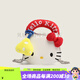 URUFBEH REIWIO 可愛(ài)KT貓手提包女2025新款KT迷你口紅包鏈條斜挎包 白色