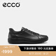 愛步（ECCO）七夕禮物板鞋男 25年新款輕便軟底平底鞋休閑鞋男 柔酷7號470824 黑色47082451052 41