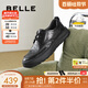 百麗厚底商務(wù)鞋男2025春新牛皮舒適系帶休閑皮鞋A1841AM5 黑色-系帶 41 (255mm)