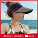 Charm Kendo防曬帽女戶(hù)外沙灘帽時(shí)尚百搭遮陽(yáng)帽太陽(yáng)帽子女防紫外線(xiàn)禮盒裝 卡其色 尺碼 56-58 cm