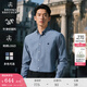 布克兄弟（BrooksBrothers）男士春秋牛津紡扣結(jié)領(lǐng)logo休閑襯衫 4003-牛仔藍(lán) M