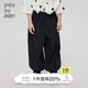 jnby by JNBY江南布衣童裝長(cháng)褲休閑運動(dòng)褲子闊腿束腳褲男女童兒童1N7E14600 001本黑 120 cm