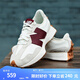 NEW BALANCE NB327官方休閑鞋女鞋夏季復(fù)古增高鞋潮流百搭低幫輕便軟底運(yùn)動(dòng)鞋 灰色/米白/酒紅 WS327KA 39 (腳長25cm)