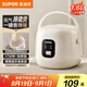蘇泊爾（SUPOR）電飯煲小型電飯鍋小容量迷你家用1-2人陶瓷涂層內(nèi)膽上蓋開(kāi)拆卸微壓智能多功能F16R71