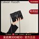 CALWAN KEODH包包女包2025新款斜挎包高級感鏈條迷你小方包生日禮物送女友老婆 【黑色小號】小眾百搭菱格包實(shí)用