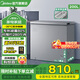美的301冰柜100/143/200KMF低霜減霜家用冷藏凍保鮮柜節能省電一級能效臥式小型冷柜 【爆款熱銷(xiāo)】減霜80% 200L