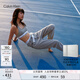 Calvin Klein內(nèi)衣【七夕新品禮盒摩登引力帶】ck輕運(yùn)動(dòng)可外穿工字文胸QF3785AD 020-椰青灰 M 推薦75B-85A