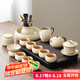 唐豐汝窯茶具整套帶茶盤功夫茶具套裝中式家用陶瓷泡茶壺蓋碗茶杯套裝