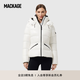 MACKAGE女士 MADALYN保暖收腰顯瘦經(jīng)典修身休閑時(shí)尚羽絨 白色-有LOGO M