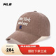 MLB棒球帽 鴨舌帽學(xué)院風(fēng)刺繡logo遮陽(yáng)軟頂棒球帽3ACPVV04N-50BGD-F