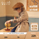 戴維貝拉（DAVE＆BELLA）中大童風(fēng)衣外套加絨男童外衣休閑小男孩上衣兒童衣服童裝冬季新款 卡其色【現(xiàn)貨】 160 cm（建議身高150-160cm）