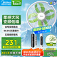美的（Midea）電風(fēng)扇家用落地扇幸運(yùn)草安睡風(fēng)扇Lite一級(jí)能效直流變頻輕音臥室宿舍臺(tái)立兩用電扇SDH30RX 【一級(jí)能效 變頻輕音】遙控款