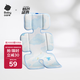 babycare天絲苧麻車(chē)席透氣寶寶專(zhuān)用手推車(chē)坐墊通用席子云朵樂(lè)章38×70CM