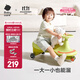 babycare兒童扭扭車(chē)3-8歲可坐雙人靜音輪溜溜車(chē)寶寶小孩防側翻搖搖車(chē)玩具 趣味扭扭車(chē)-原力青
