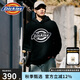 dickies【經(jīng)典款】衛(wèi)衣 logo印花連帽棉毛圈布衛(wèi)衣休閑衛(wèi)衣730 黑色 M